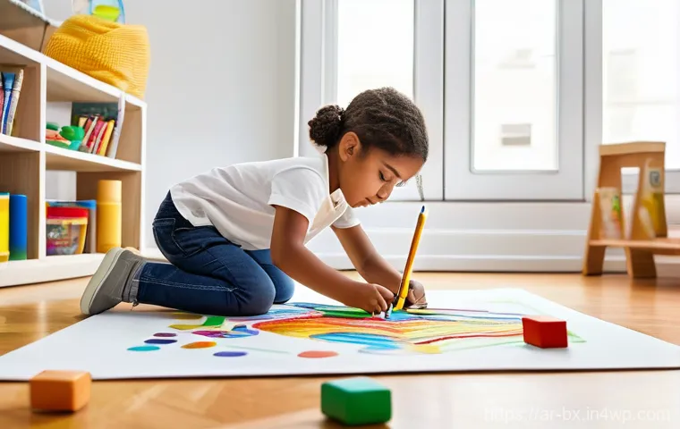 로우테크 라이프의 가족과의 소통 방법 - **Prompt:** A vibrant and wholesome family adventure in nature. A mother, father, and two children (...