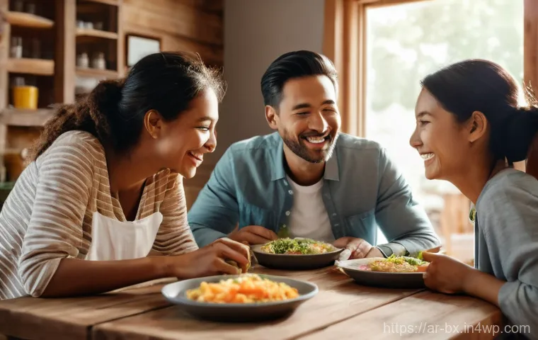 로우테크 라이프 실천 사례 연구 - A serene and focused individual, an adult in their late 20s to early 30s, is comfortably seated in a...